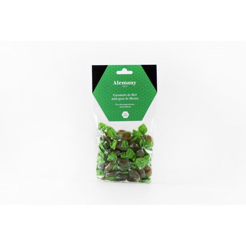 Caramelos de miel y menta