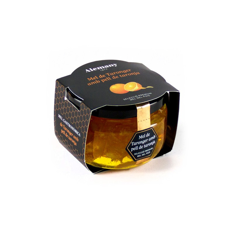 Miel de naranjo con piel de naranja 150 g