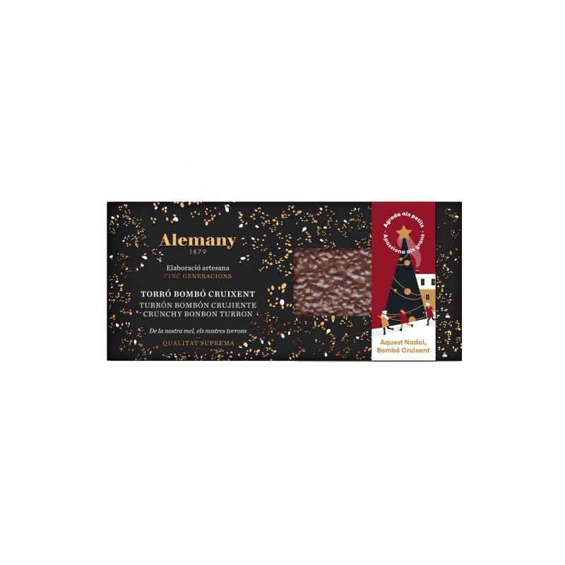 Turrón bombón crujiente 200 g Turrón bombón crujiente 200 g