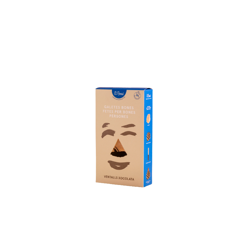 Abanicos de chocolate - El Rosal