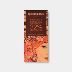 Tableta Chocolate con Leche y Vainilla Natural 70g