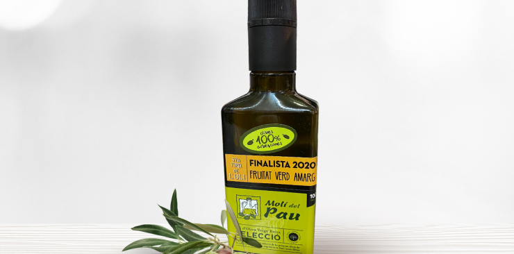 El aceite Selecció del Molí del Pau finalista en la Fira de l’Oli de les Borges Blanques 2020