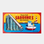 Caja grande de Sardinas de chocolate con leche - Simón Coll