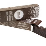 Chocolate crujiente con almendras garrapiñadas